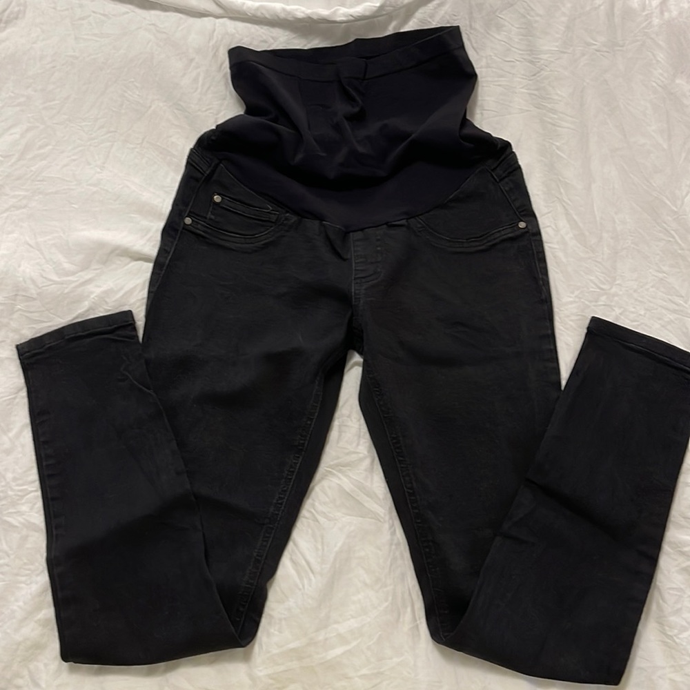 Indigo blue maternity pant